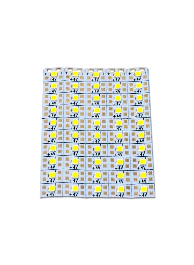 Electronicspices Electronic Spices 4 Volt 5730 LED Light Strips (50 Led) Aluminum for Holiday/Home/Party/Indoor/Outdoor Decoration(Cool white) (50) - Image 4